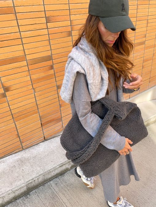 Mommy top bag grey