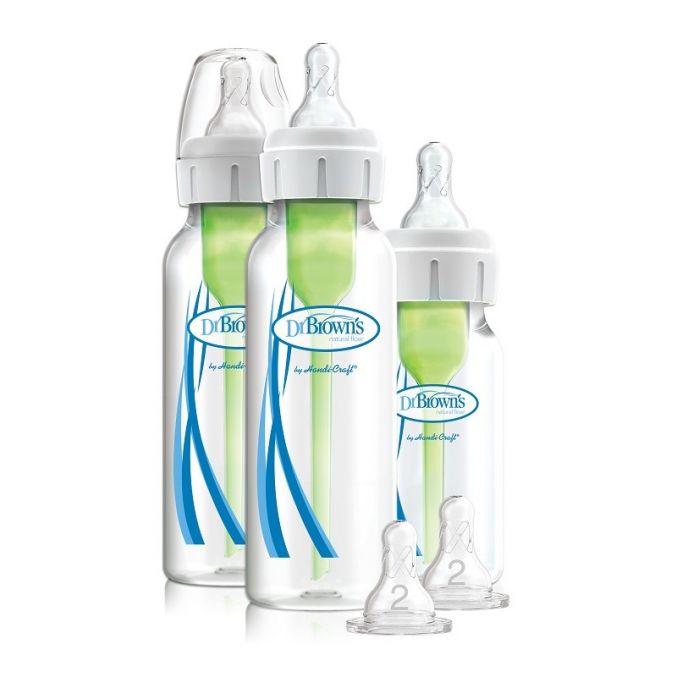 Latijns Correctie Reizen Dr. Brown's Startpakket Options+ Standaard flessen | BabyPlanet