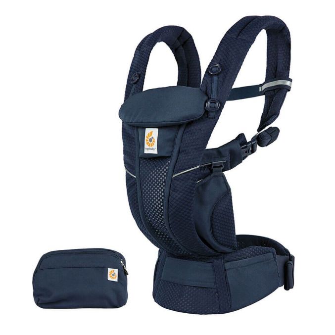 alcohol Vloeibaar Gangster ERGObaby Draagzak Omni Breeze Midnight Blue | BabyPlanet