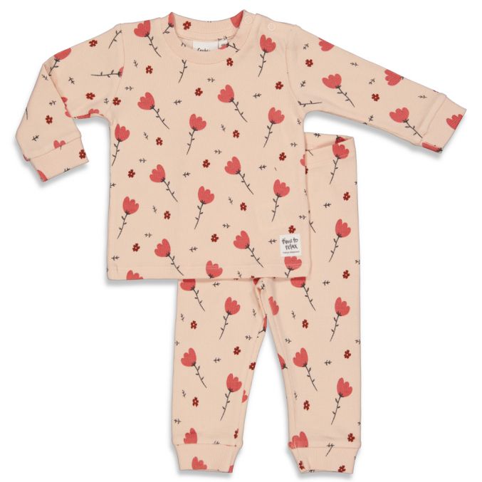Feetje Pyjama Beau Bloom Roze online kopen BabyPlanet