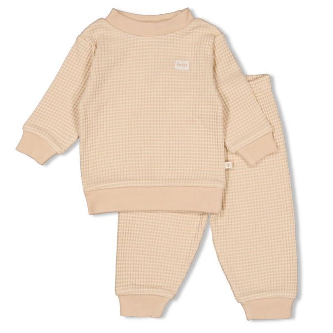 Feetje Pyjama Wafel Summer Special Zand online kopen BabyPlanet