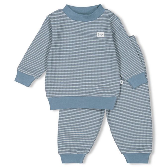 Feetje Pyjama Wafel Ice Blue online kopen BabyPlanet