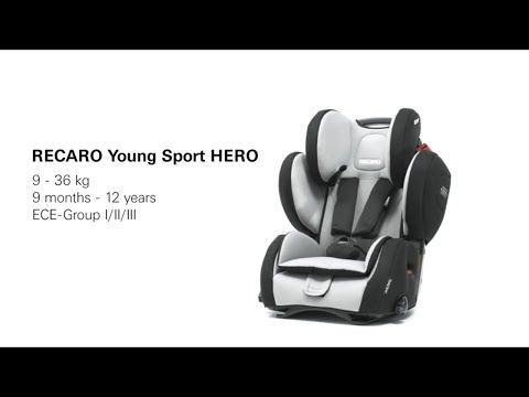 eer zoon Behoren Recaro Autostoel Young Sport Hero Simply Grey | BabyPlanet