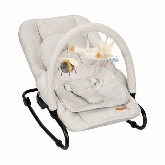 Verouderd scherm meester Little Dutch Wipstoel met Speelboog Light Grey | BabyPlanet