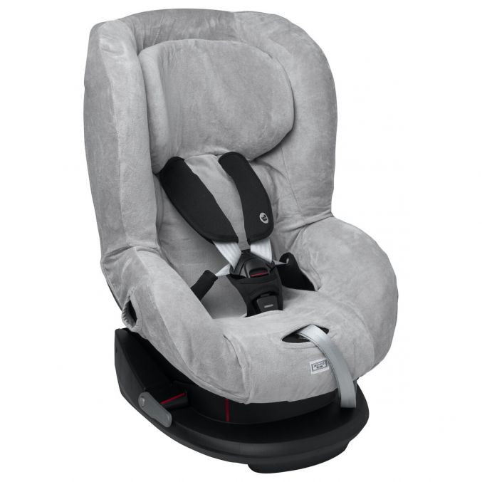 Reizende handelaar snelheid Grootte Meyco Autostoelhoes 1+ Velvet Grey met hoofdsteun | BabyPlanet