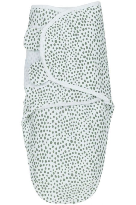 SwaddleMe Inbakerdoek 0 3 Mnd Cheetah Forest Green BabyPlanet