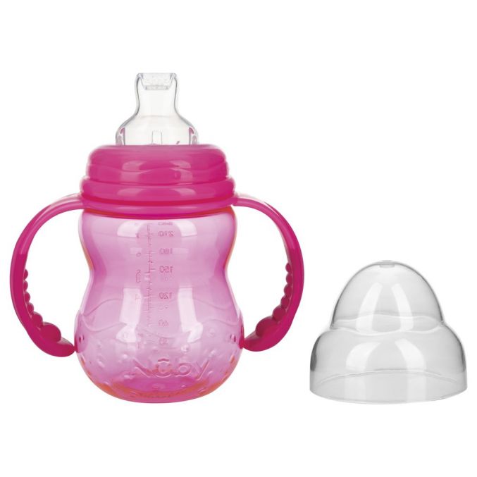 Pink sales nuby bottles