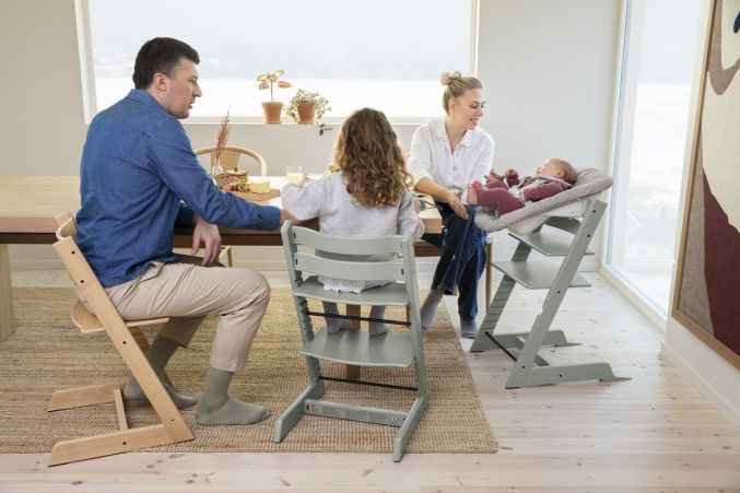 Green stokke tripp trapp hot sale