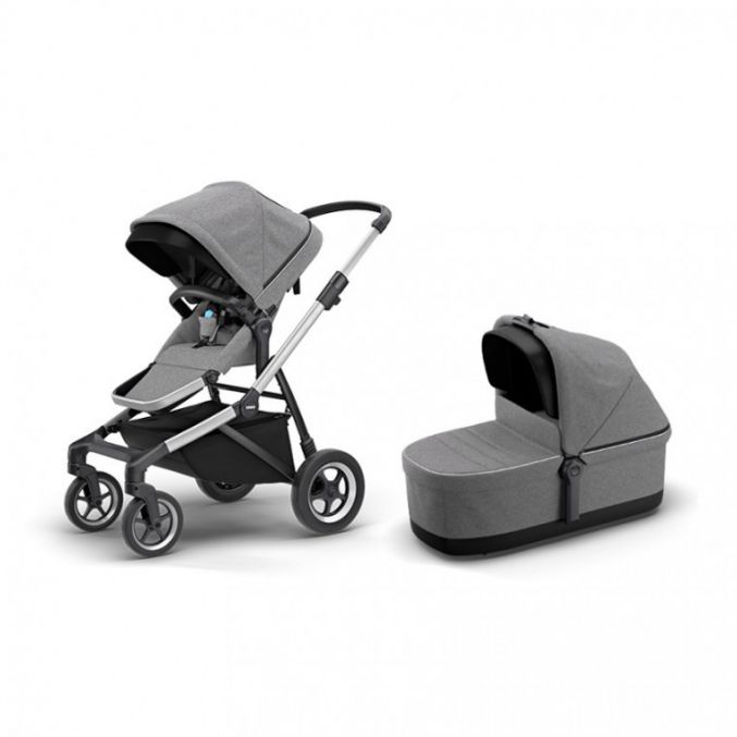 doolhof naast lading Thule Sleek Kinderwagen Grey Melange Online kopen? | BabyPlanet