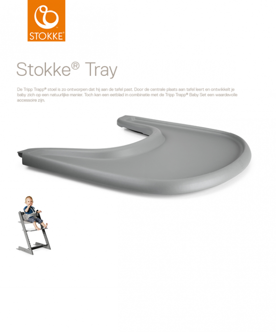 Stokke Tray Storm Grey