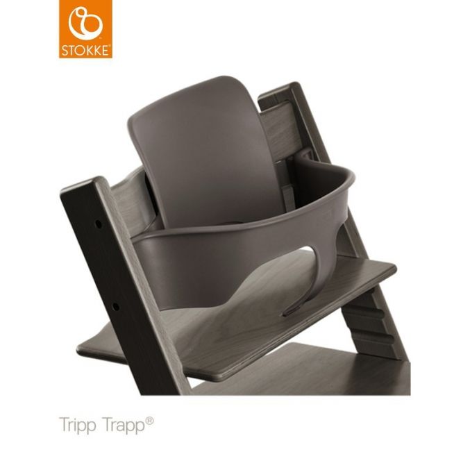 Stokke Tripp Trapp Hazy Grey incl. Babyset Actie BabyPlanet
