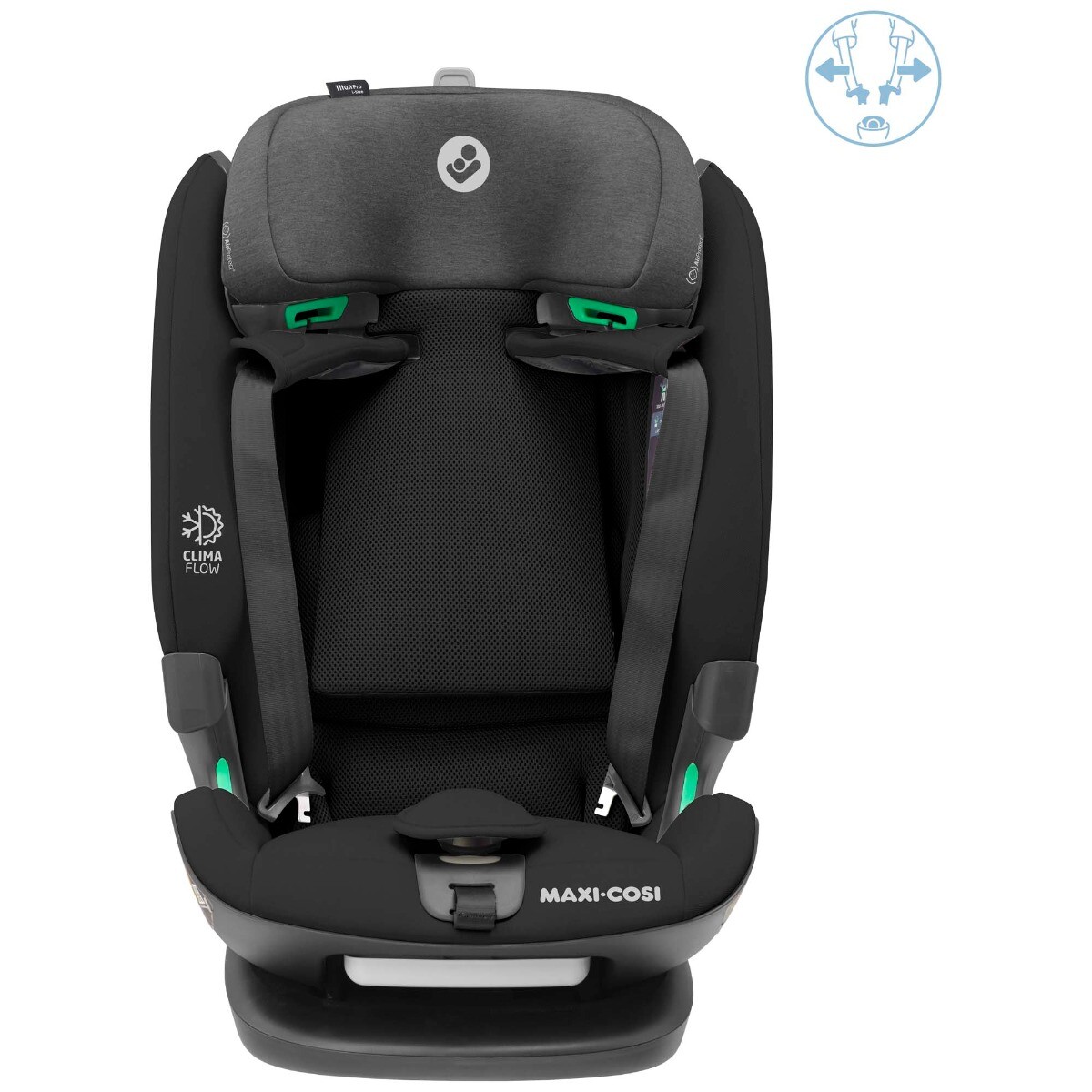 Maxi-Cosi Titan Pro i-Size Autostoel Authentic Black | BabyPlanet