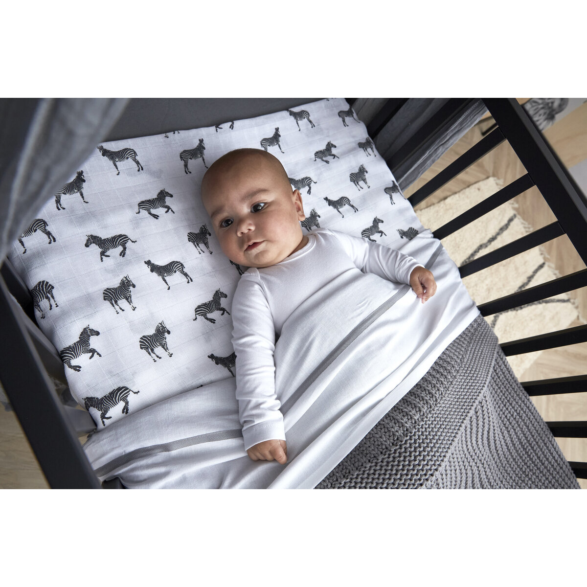korting Perseus Kenmerkend Meyco Hydrofiel Luiers Zebra Animal-Cheetah Grijs | BabyPlanet