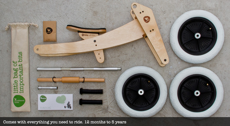 wishbone balance bike