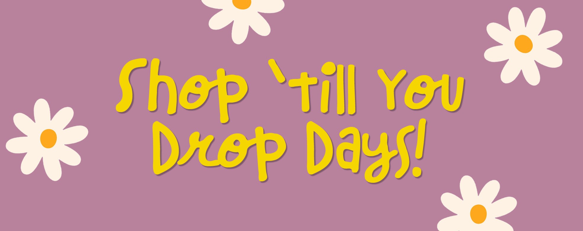 Korting tijdens de Shop 'till you Drop Days