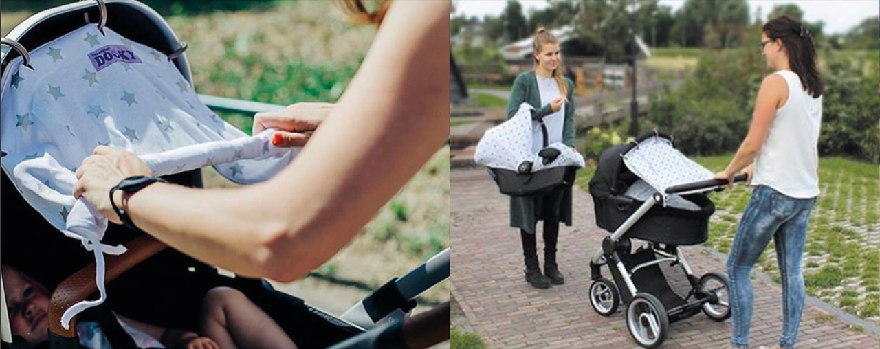 Dooky op je kinderwagen, veilig?