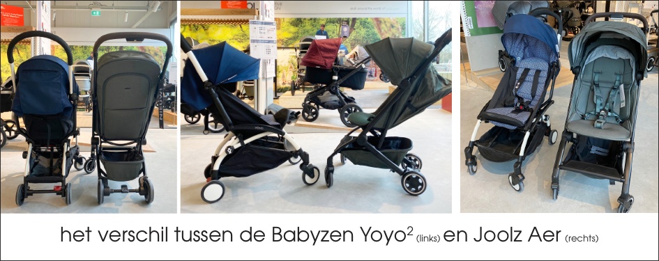 aantrekkelijk Ster omdraaien Wat is het verschil tussen Babyzen Yoyo2 en Joolz Aer?
