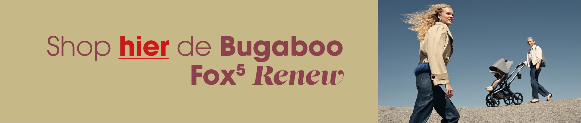 Koop de nieuwe Bugaboo Fox5 Renew