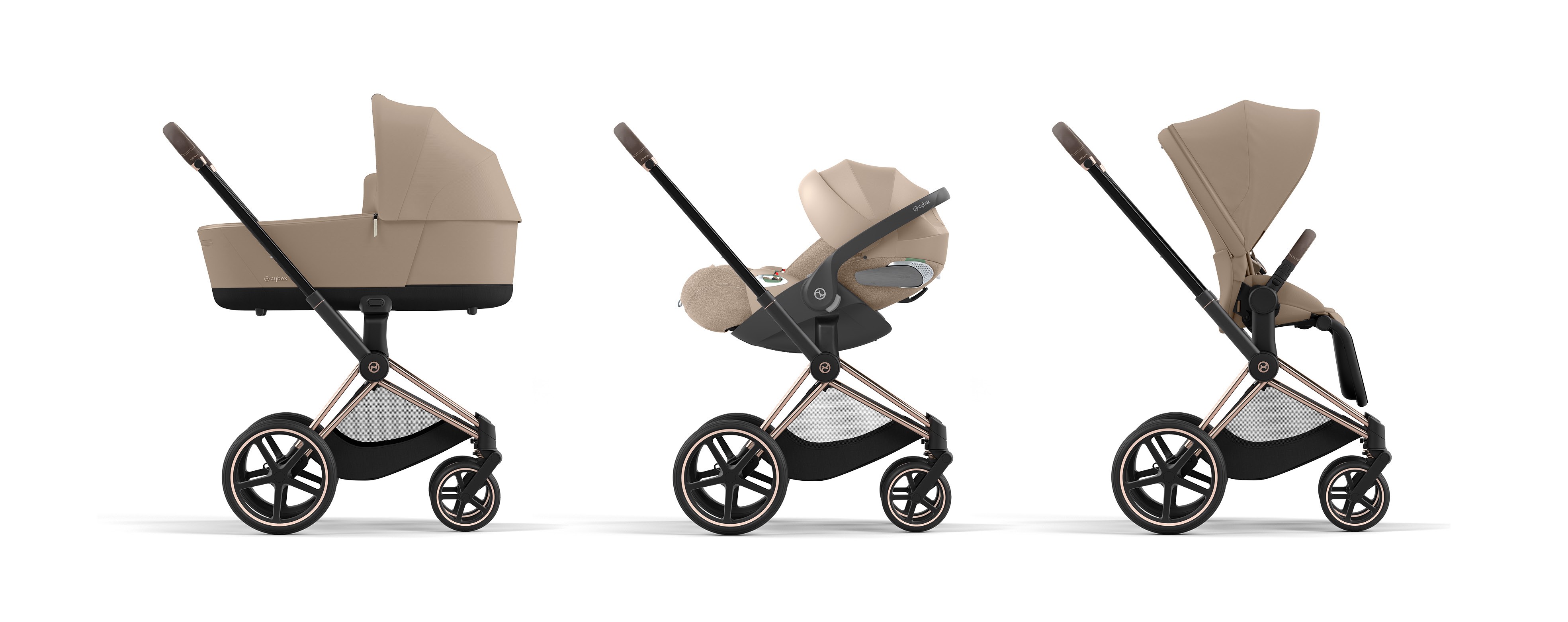 Cybex kinderwagen Platinum Cozy Beige