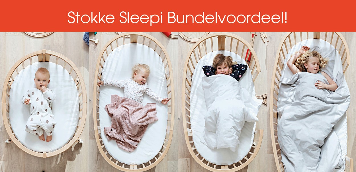 Stokke Sleepi Mini Bed Warm Brown Bundel