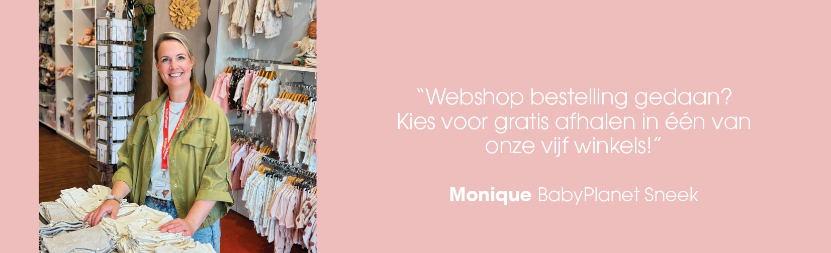Levering webshopbestelling BabyPlanet